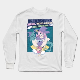 ANIME HALLOWEEN GIRL Long Sleeve T-Shirt